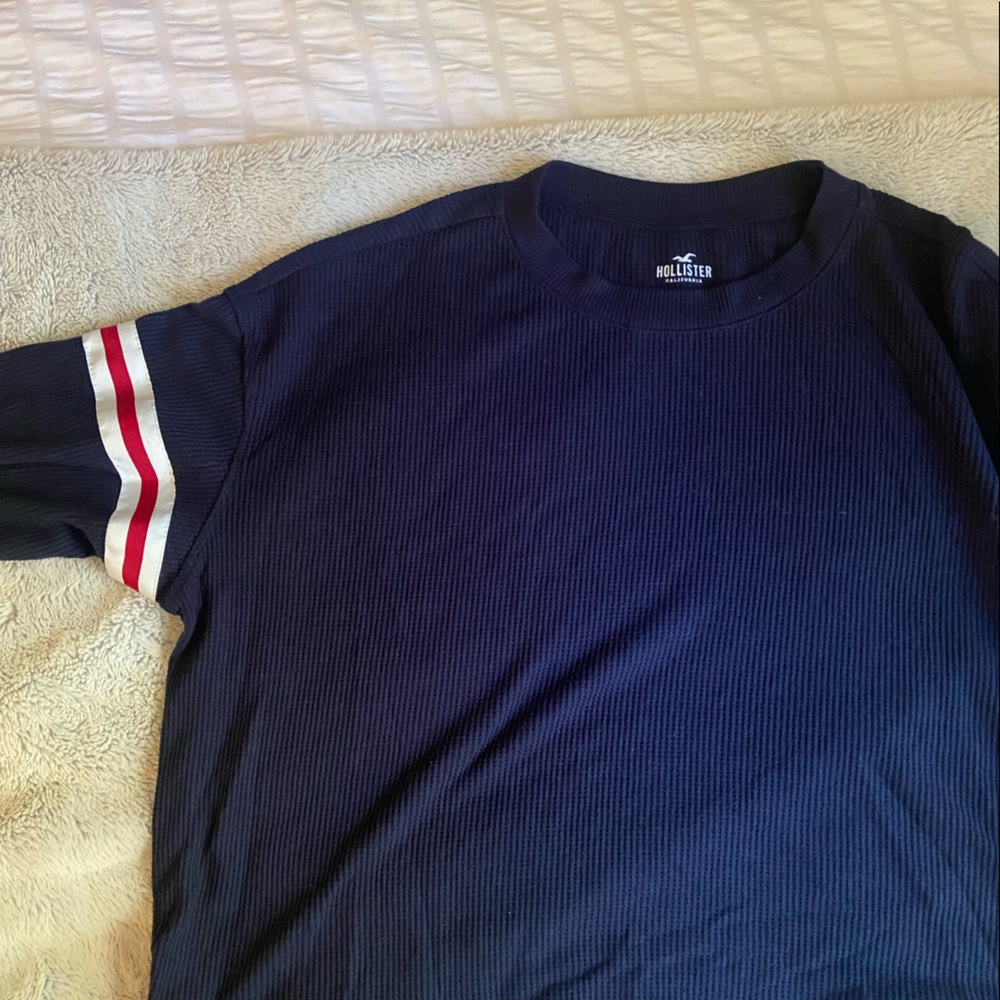 Hollister Waffle knit boyfriend tee